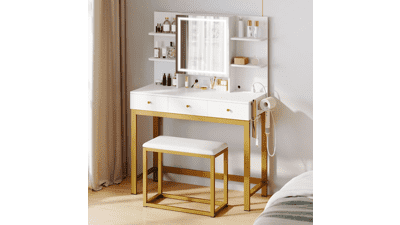 DWVO Makeup Vanity Desk