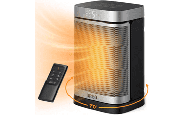 Dreo Space Heater Indoor, 1500W Portable with Remote