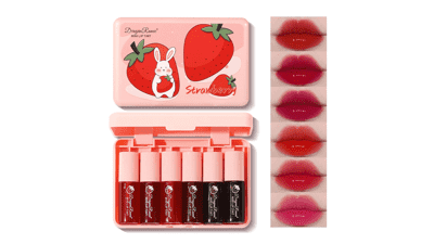 Eakroo 6 Colors Lip Tint Stain Mini Liquid Lipstick