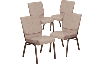 Flash Furniture 4 Pack HERCULES Series Church Chair