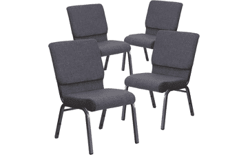 Flash Furniture 4 Pack HERCULES Series Church Chair