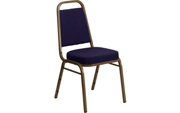 Flash Furniture 4 Pack HERCULES Series Trapezoidal Back Stacking Banquet Chair