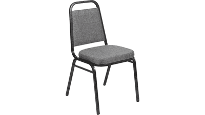 Flash Furniture 4 Pack HERCULES Series Trapezoidal Back Stacking Banquet Chair