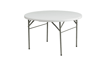 Flash Furniture Freeman 4' Round Plastic Folding Event Table