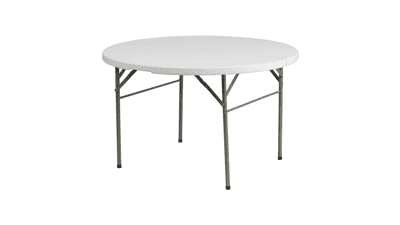 Flash Furniture Freeman 4' Round Plastic Folding Event Table