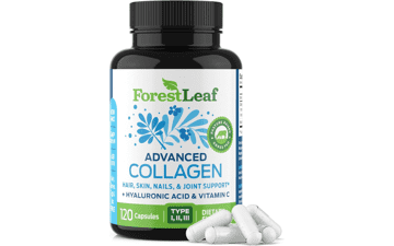 ForestLeaf Multi Collagen Pills with Hyaluronic Acid & Vitamin C