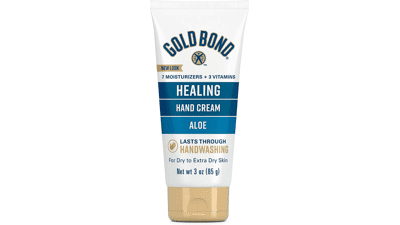 Gold Bond Healing Hand Cream with Aloe, 3 oz.