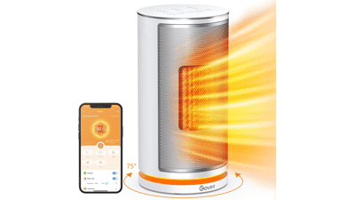 Govee Smart Space Heater, 1500W Fast Ceramic Electric Heater