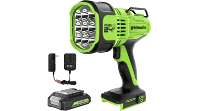 Greenworks 24V LED Spot Light Kit