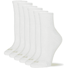 HUE Women's Cotton Mini Crew Socks