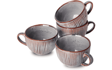 HVH Ceramic Soup Mug Set