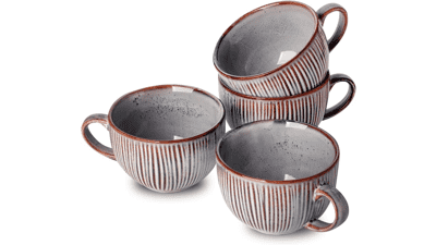 HVH Ceramic Soup Mug Set