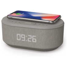 I-box Dawn Alarm Clock Radio with Wireless Charging