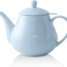KOOV Ceramic Teapot with Infuser, 40 ounce