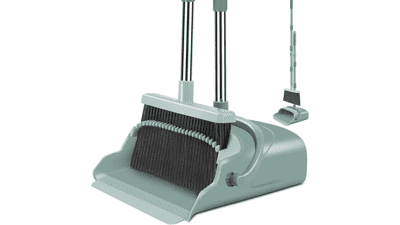 Kelamayi 2023 Upgrade Broom and Dustpan Set