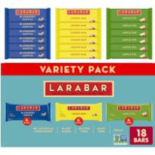 LÄRABAR Variety Pack, 18 ct