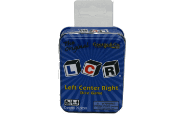 LCR Left Center Right Dice Game