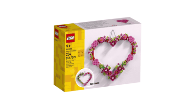 LEGO Heart Ornament Building Toy Kit
