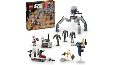 LEGO Star Wars Clone Trooper & Battle Droid Battle Pack Set