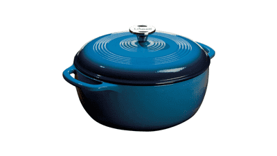 Lodge 6 Quart Enameled Cast Iron Dutch Oven