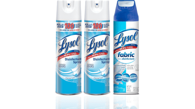 Lysol Disinfectant Spray + Fabric Disinfectant