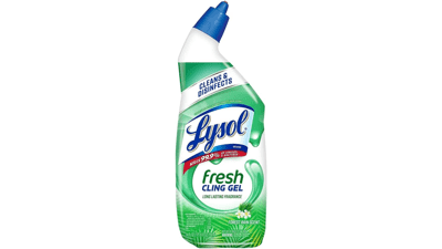 Lysol Toilet Bowl Cleaner Gel, Forest Rain Scent