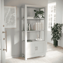 Martha Stewart Hutton Four Tier Shaker Bookcase