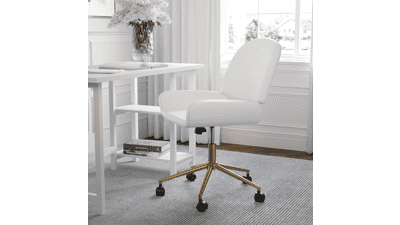 Martha Stewart Tyla Armless Swivel Task Chair