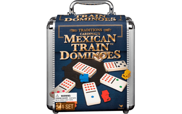 Mexican Train Dominoes Set Tile Board Game