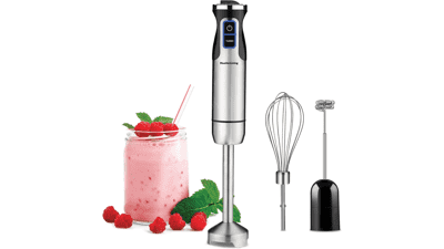 MuellerLiving Hand Blender with Attachments