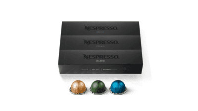 Nespresso Capsules VertuoLine Variety Pack, 30 Count