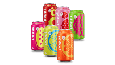 POPPI Sparkling Prebiotic Soda Variety Pack