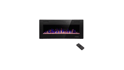 R.W.FLAME 42IN Thinnest Fireplace