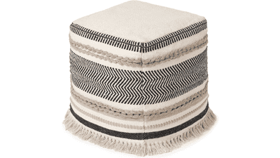 REDEARTH UNSTUFFED Pouf Ottoman Cover