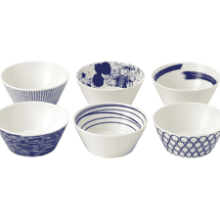 Royal Doulton Pacific Tapas Bowls, Set of 6