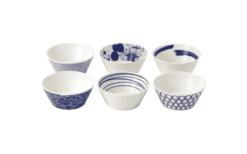 Royal Doulton Pacific Tapas Bowls, Set of 6