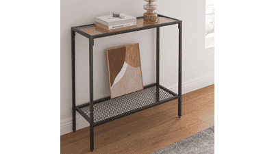 SAYGOER Glass Console Table