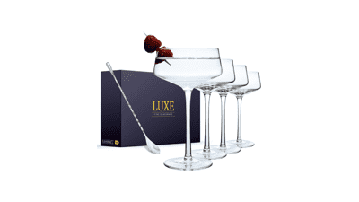 TAG Store Luxe Martini Glasses Set