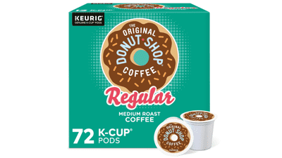 The Original Donut Shop Regular Keurig K-Cup Pods, 72 Count