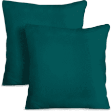 Utopia Bedding Throw Pillows Insert Pack of 2 Dark Teal 16 x 16 Inches Indoor Decorative Pillows