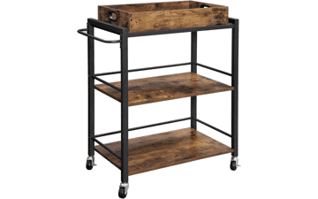 VASAGLE Industrial Bar Cart