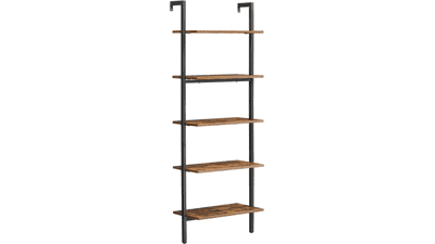 VASAGLE Industrial Ladder Shelf