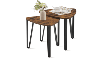 VASAGLE Nesting Coffee Tables