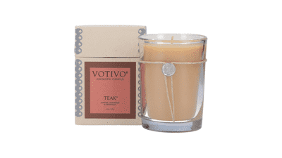 Votivo 6.8oz Teak Aromatic Candle