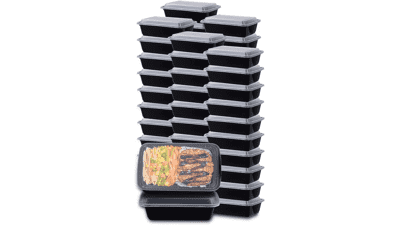 WGCC Meal Prep Containers, 50 Pack