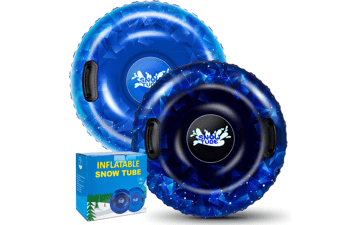WOLKEK Snow Tube for Kids and Adults