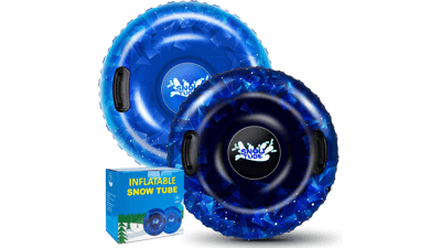 WOLKEK Snow Tube for Kids and Adults