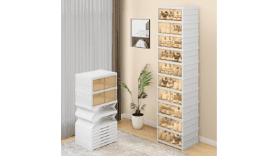 YITAHOME 10 Tiers Shoe Box