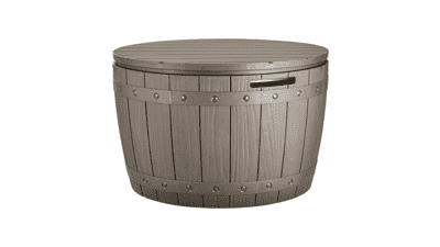 YITAHOME 33 Gallon Round Deck Box