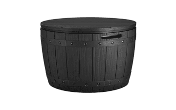 YITAHOME 33 Gallon Round Deck Box